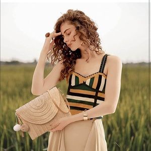 100% Handmade Woven Bag Purse